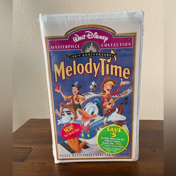 New Disney’s Melody Time VHS Video - Picture 1 of 4